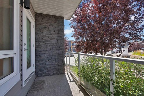 2101-76 Cornerstone Passage Ne, Calgary, AB - Outdoor With Balcony