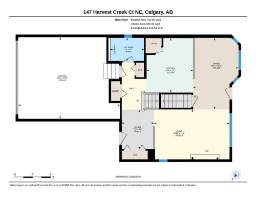 147 Harvest Creek Court Ne, Calgary, AB 