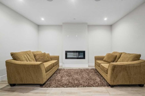 244 Sandpiper Boulevard, Chestermere, AB - Indoor With Fireplace