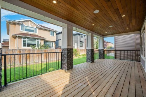 244 Sandpiper Boulevard, Chestermere, AB - Outdoor With Deck Patio Veranda With Exterior