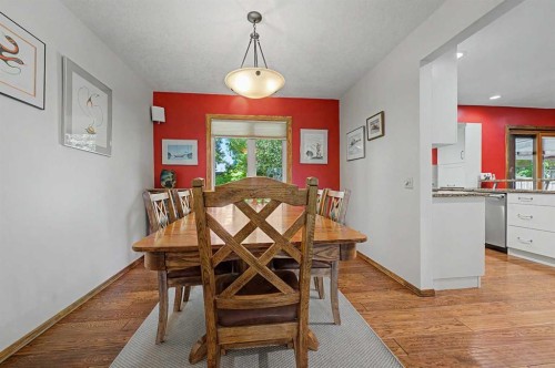 75 Deerbrook Road Se, Calgary, AB - Indoor Photo Showing Dining Room