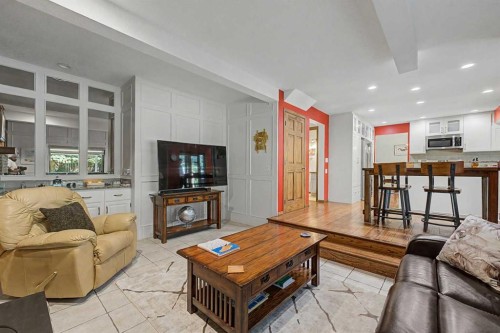 75 Deerbrook Road Se, Calgary, AB - Indoor Photo Showing Living Room