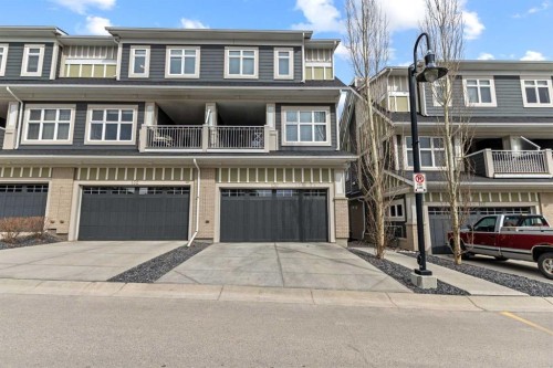 130 Silverado Plains Park Sw, Calgary, AB - Outdoor With Balcony With Facade