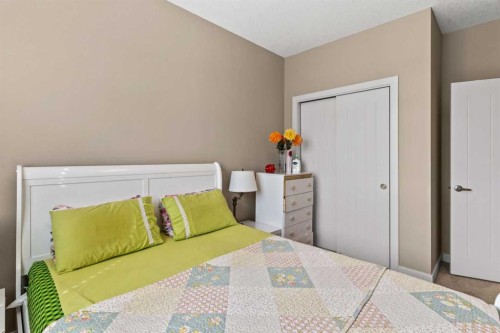 130 Silverado Plains Park Sw, Calgary, AB - Indoor Photo Showing Bedroom