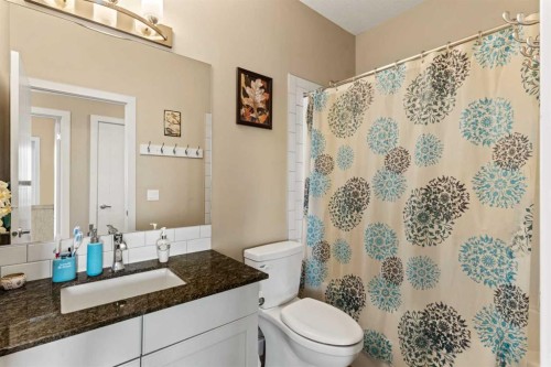 130 Silverado Plains Park Sw, Calgary, AB - Indoor Photo Showing Bathroom