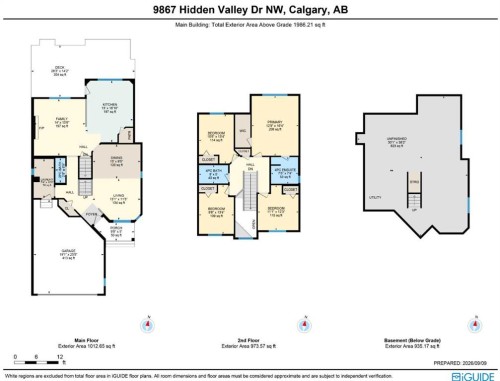 9867 Hidden Valley Drive Nw, Calgary, AB 