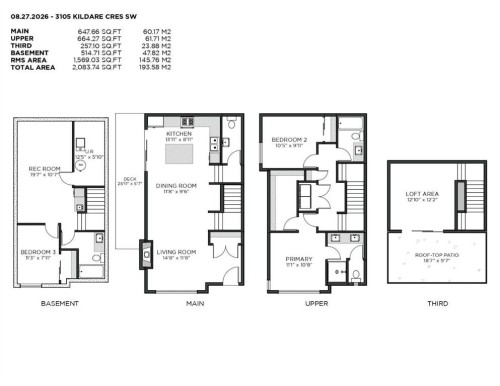 3105 Kildare Crescent Sw, Calgary, AB 