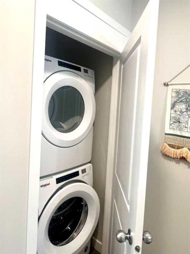148 Carrington Boulevard Nw, Calgary, AB - Indoor Photo Showing Laundry Room