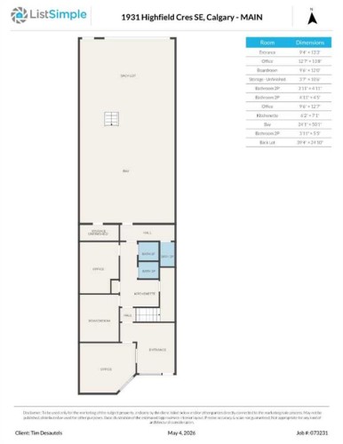 1931 Highfield Crescent Se, Calgary, AB 
