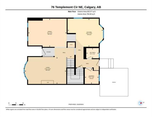 76 Templemont Circle Ne, Calgary, AB 