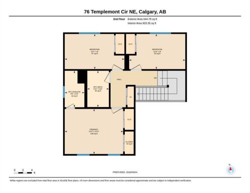 76 Templemont Circle Ne, Calgary, AB 