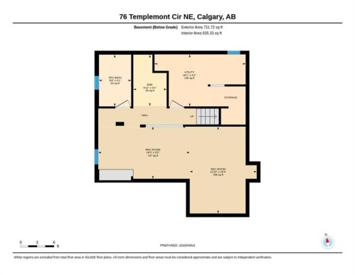 76 Templemont Circle Ne, Calgary, AB 