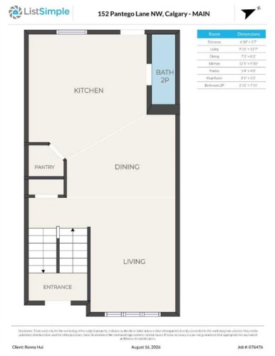 152 Pantego Lane Nw, Calgary, AB 