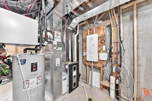 112 Carrington Boulevard Nw, Calgary, AB - Indoor Photo Showing Basement