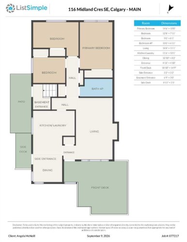 116 Midland Crescent Se, Calgary, AB 