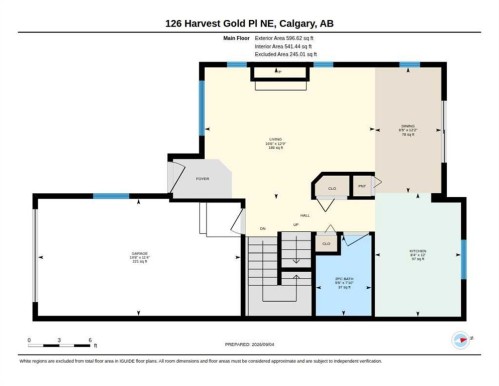 126 Harvest Gold Place Ne, Calgary, AB 