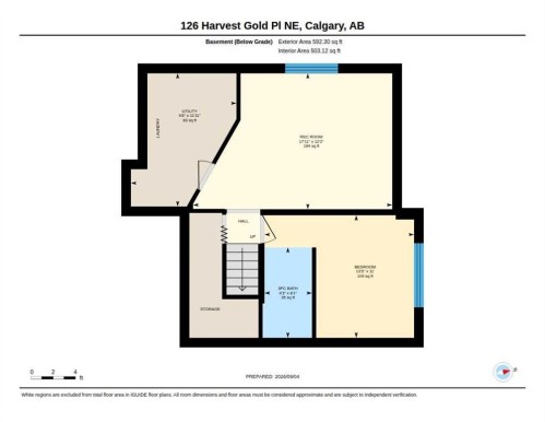 126 Harvest Gold Place Ne, Calgary, AB 