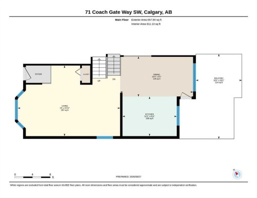 71 Coach Gate Way Sw, Calgary, AB 