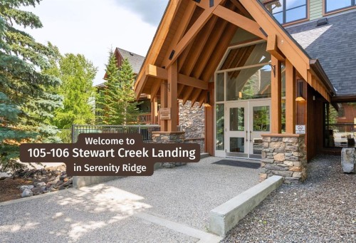 105-106 Stewart Creek Landing  Canmore, AB T1W 0G6