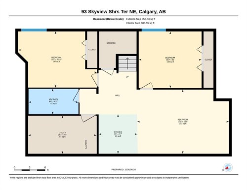 93 Skyview Shores Terrace Ne, Calgary, AB 