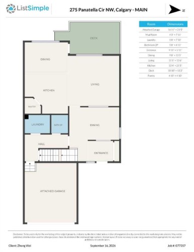 275 Panatella Circle Nw, Calgary, AB 