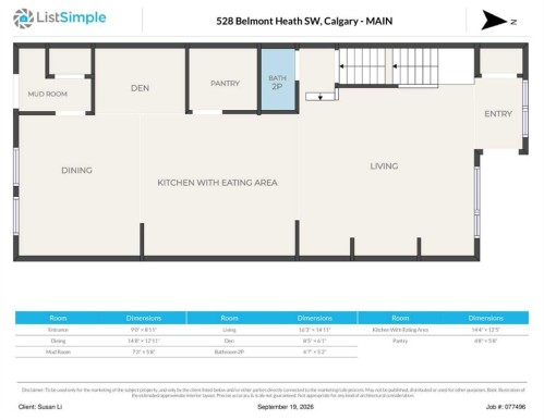 528 Belmont Heath Sw, Calgary, AB 