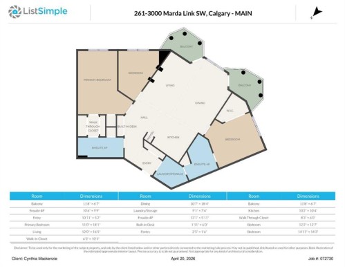 261-3000 Marda Link Sw, Calgary, AB 