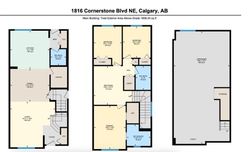 1816 Cornerstone Boulevard Ne, Calgary, AB 
