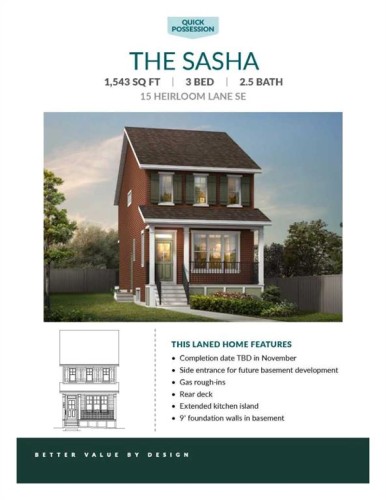 15 Heirloom Lane Se, Calgary, AB 