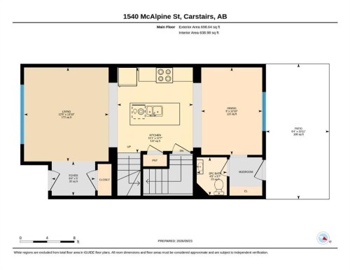 1540 Mcalpine Street, Carstairs, AB 