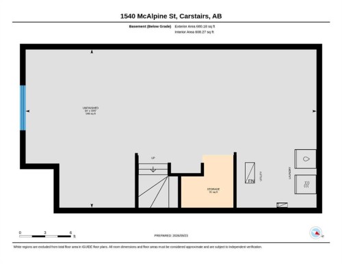 1540 Mcalpine Street, Carstairs, AB 