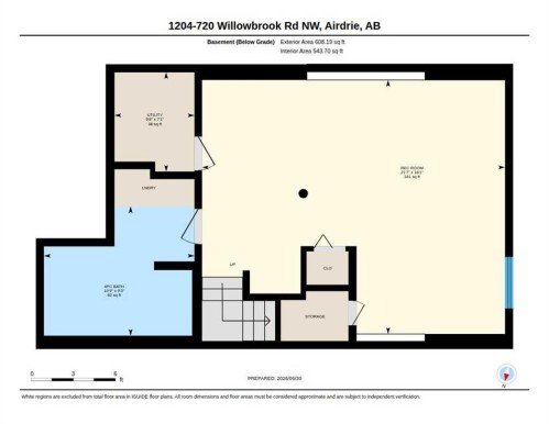 1204-720 Willowbrook Road Nw, Airdrie, AB 