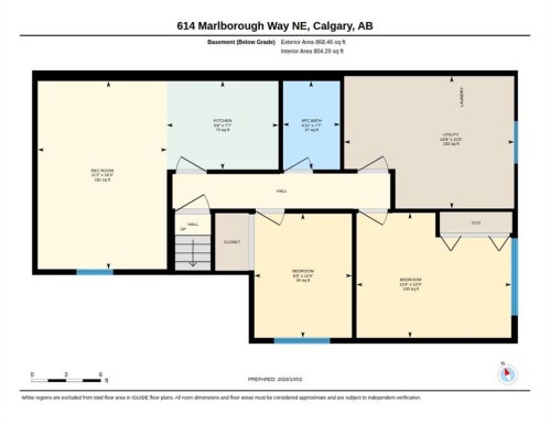 614 Marlborough Way Ne, Calgary, AB 