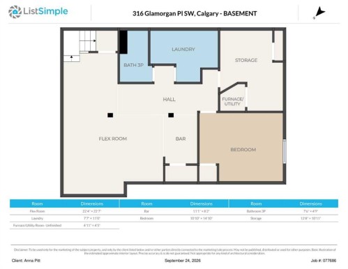 316 Glamorgan Place Sw, Calgary, AB 