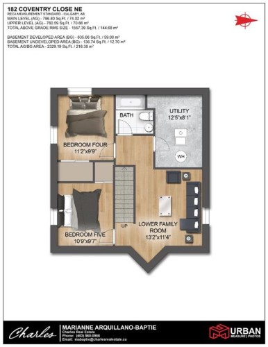 182 Coventry Close Ne, Calgary, AB 