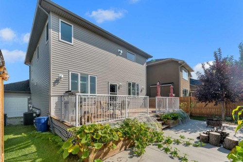 353 Kinniburgh Boulevard, Chestermere, AB - Outdoor With Deck Patio Veranda