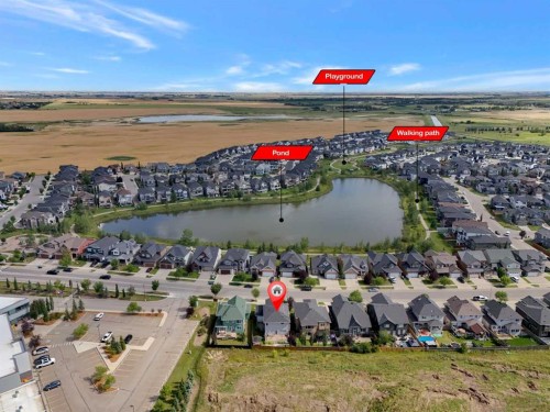 353 Kinniburgh Boulevard, Chestermere, AB - Outdoor With View