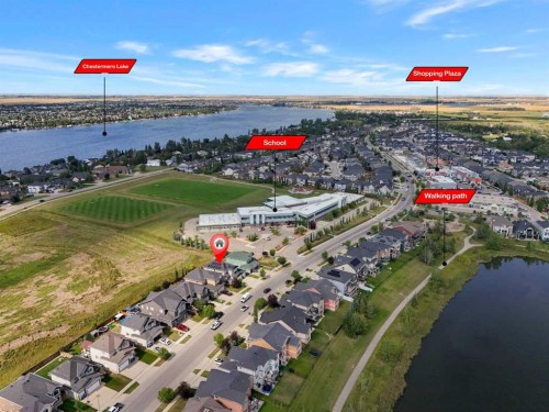 353 Kinniburgh Boulevard, Chestermere, AB - Outdoor With Body Of Water With View