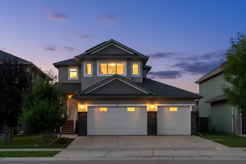 353 Kinniburgh Boulevard, Chestermere, AB - Outdoor With Facade