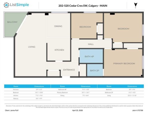 202-520 Cedar Crescent Sw, Calgary, AB 
