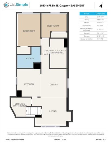 68 Erin Park Drive Se, Calgary, AB 