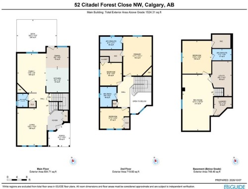 52 Citadel Forest Close Nw, Calgary, AB 