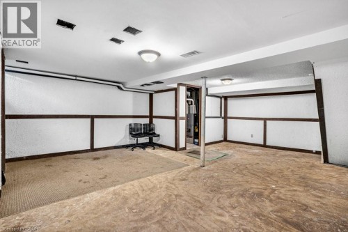 Partially Finished Lower Level - 262 Westcourt Place, Waterloo, ON 