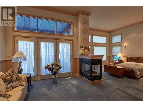 6027 Walnut Road, Horse Lake, BC - Indoor Photo Showing Living Room With Fireplace