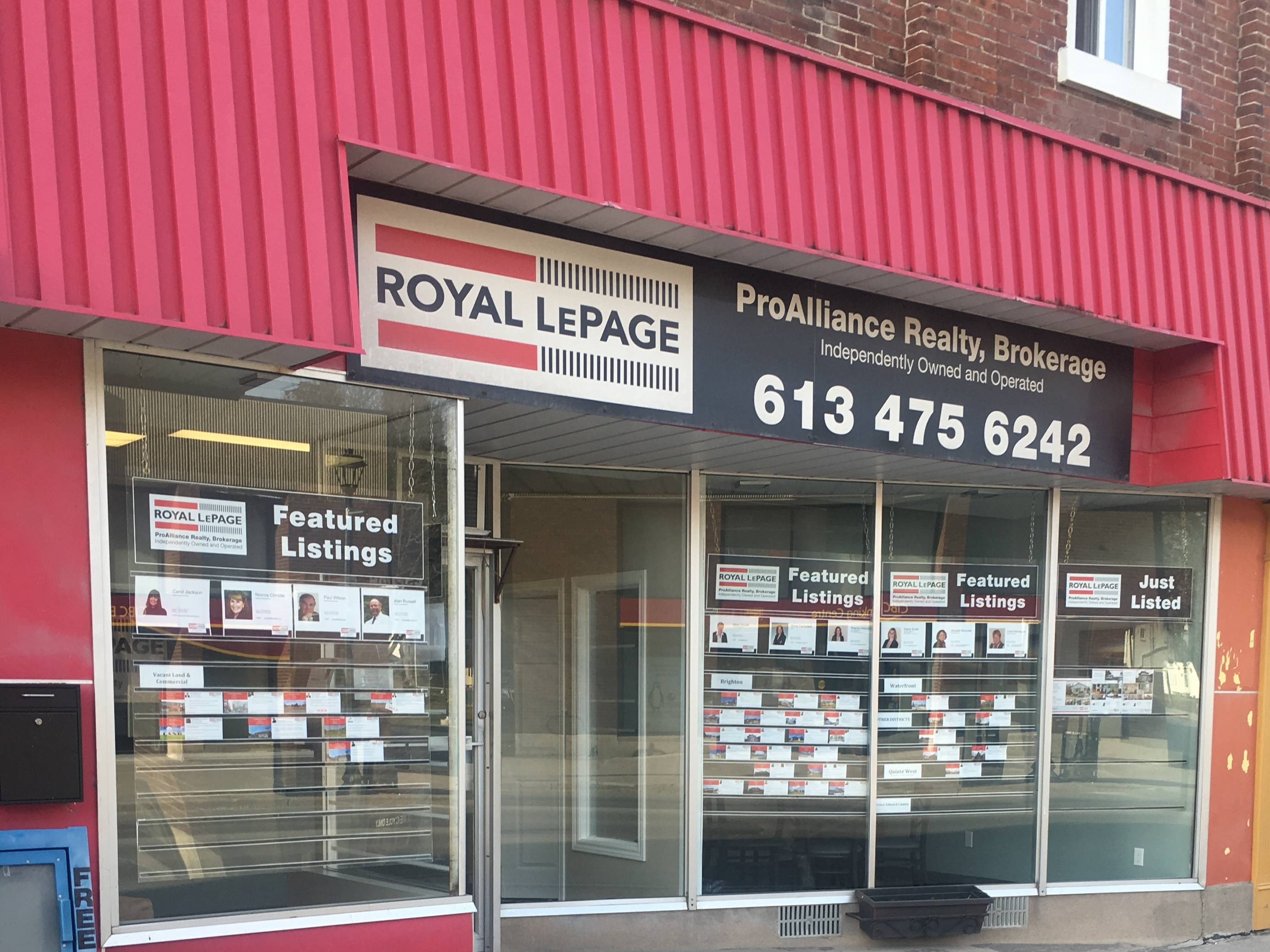 Royal LePage ProAlliance Realty - 51 MAIN STREET, Brighton, ON, K0K 1H0